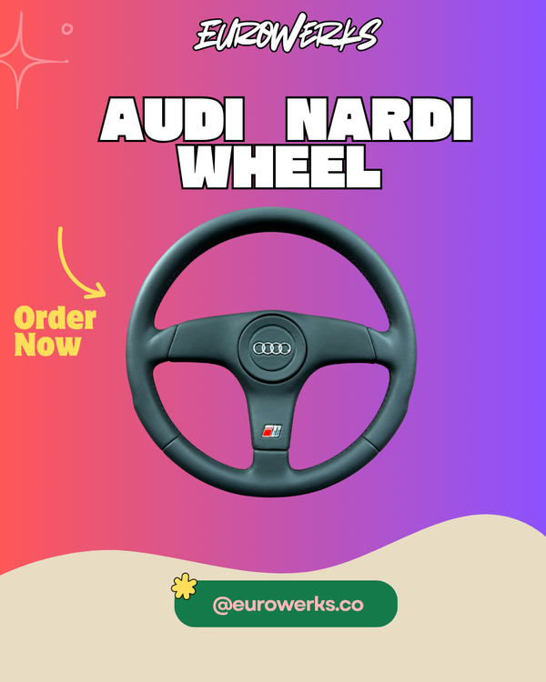 Audi Sport 3-Spoke Nardi Steering Wheel