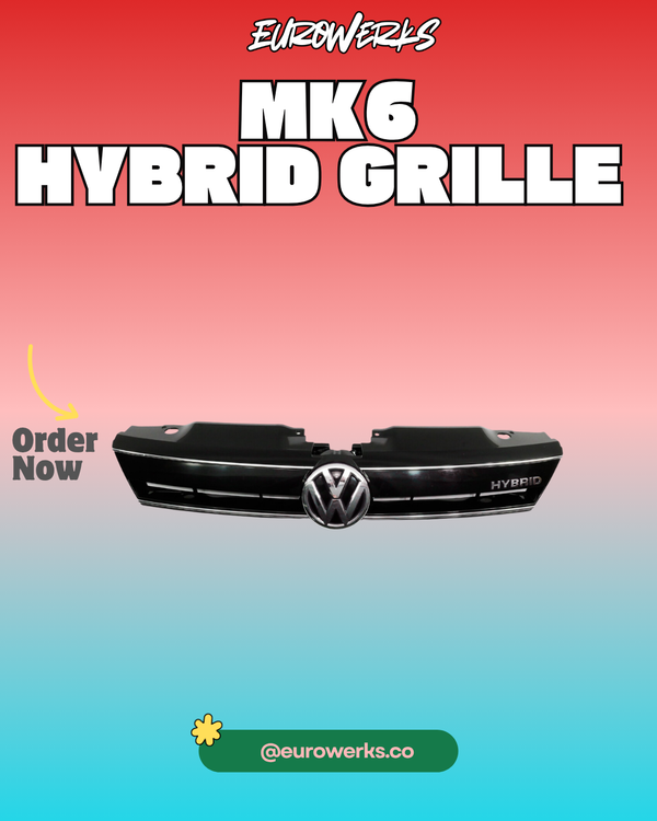 Hybrid Front Grille – MK6 Jetta (2011–2014)