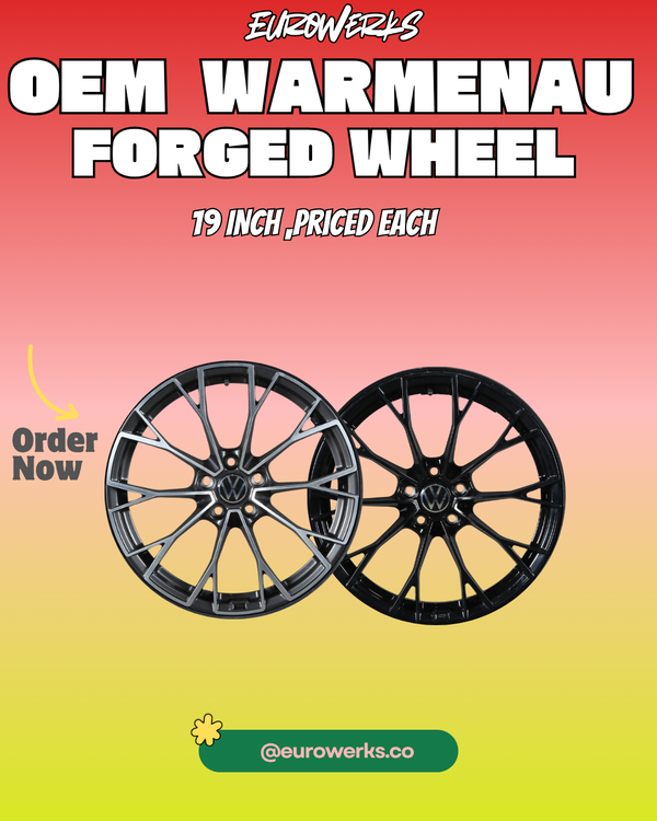 OEM VW Warmenau 19" Forged Wheel | MK8 / MK8.5 Golf R (Priced Each)