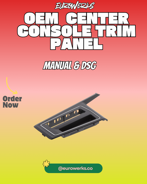 OEM  Center Console Trim Panel — MK8/8.5 GTI / Golf R