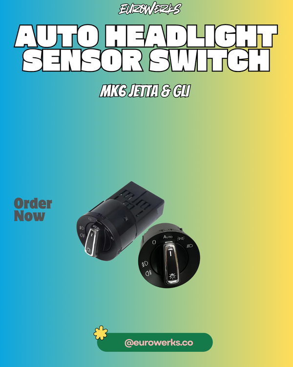 MK6 Jetta & GLI Auto Headlight Sensor Switch