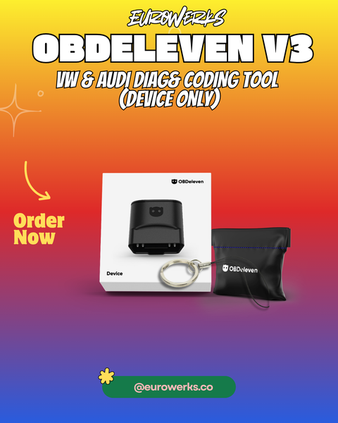 OBDeleven V3 — VW & Audi Diag & Coding Tool (Device Only)