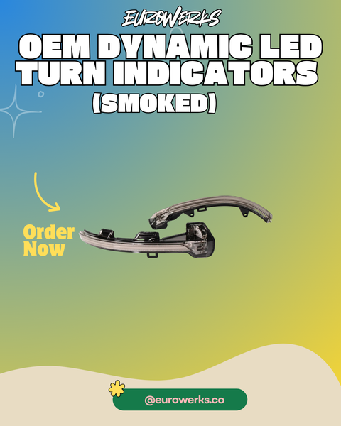 OEM  OSRAM Dynamic LED MK8 SElequential Mirror Indicators (SMOKED)