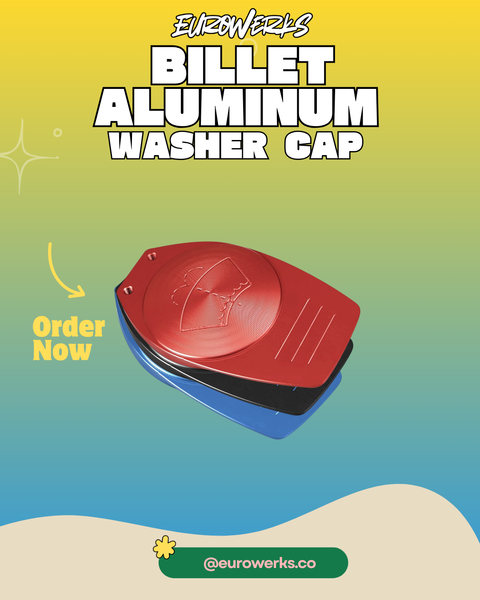 Billet Aluminum Washer Reservoir Cap — MQB VW