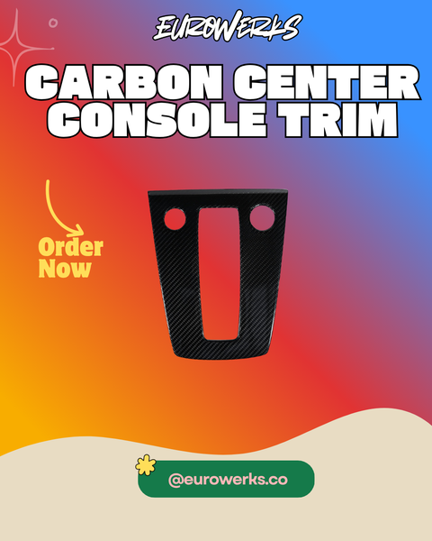Carbon Center Console Cover - Audi A3 / S3 / RS3 8Y