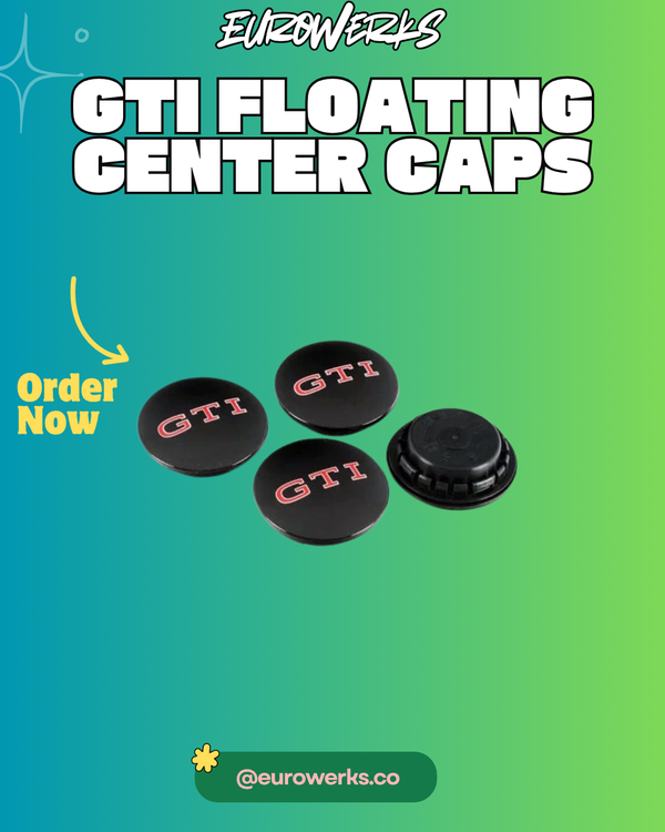 OEM GTI Floating Center Caps
