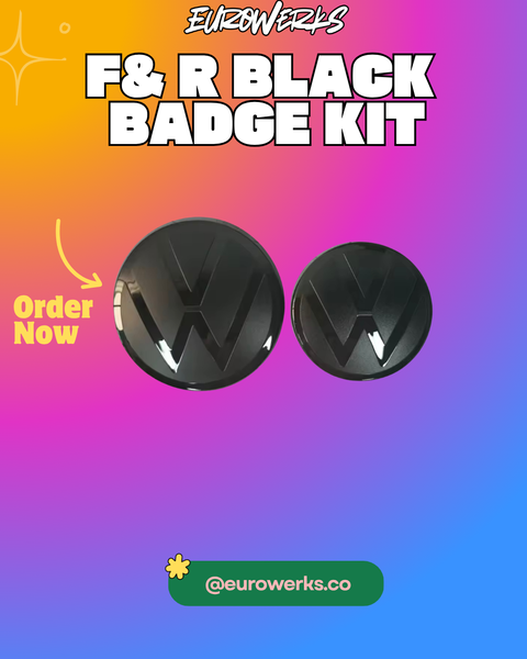 Jetta F& R Badge kit