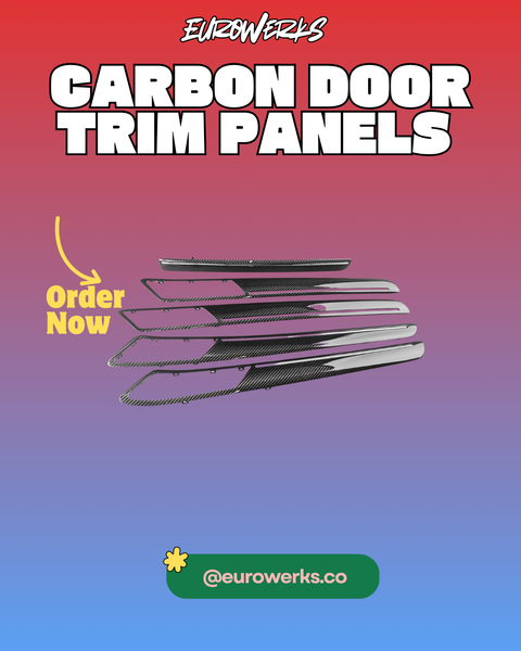 Golf 7/7.5 Carbon Door trim panels