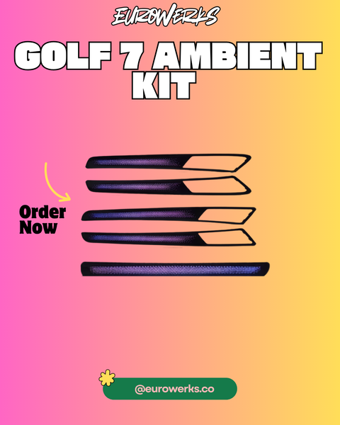 Golf 7 ambient Lightning Kit