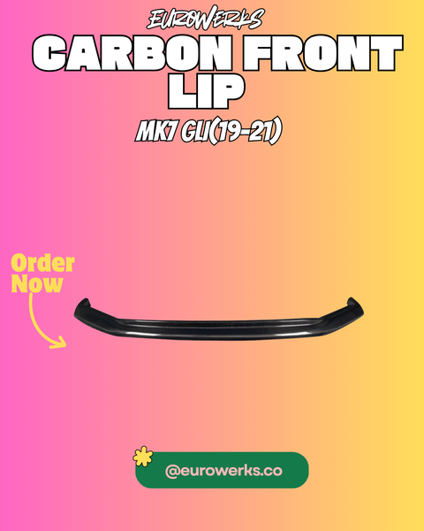 Mk7 GLI(19-21)  Front Carbon Lip