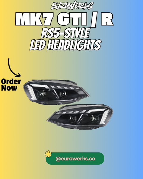 MK7 GTI  / R – RS5-Style LED Headlights (2015–2017)