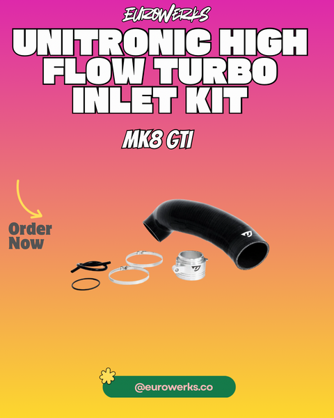 Unitronic High Flow Turbo Inlet Kit — MK8 GTI