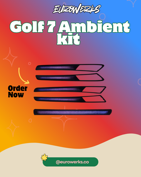 Golf 7 ambient Lightning Kit