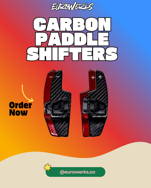 Mk8 Carbon paddle shifters