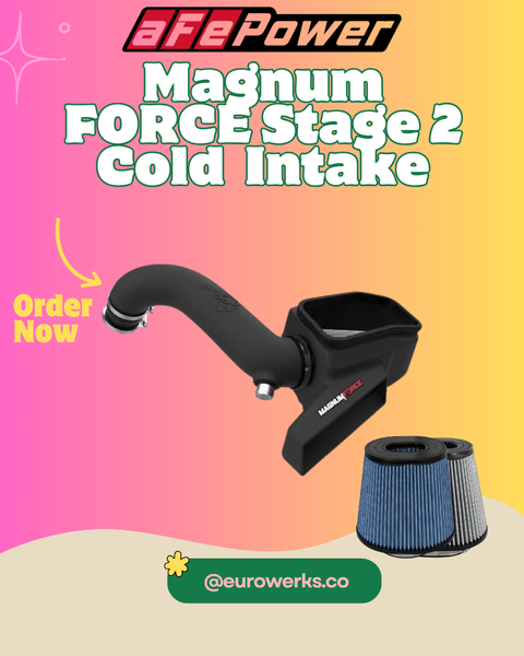 aFe Magnum FORCE Stage-2 Cold Air Intake — VW Jetta GLI / GTI / Golf R 2.0T (Pro 5R)
