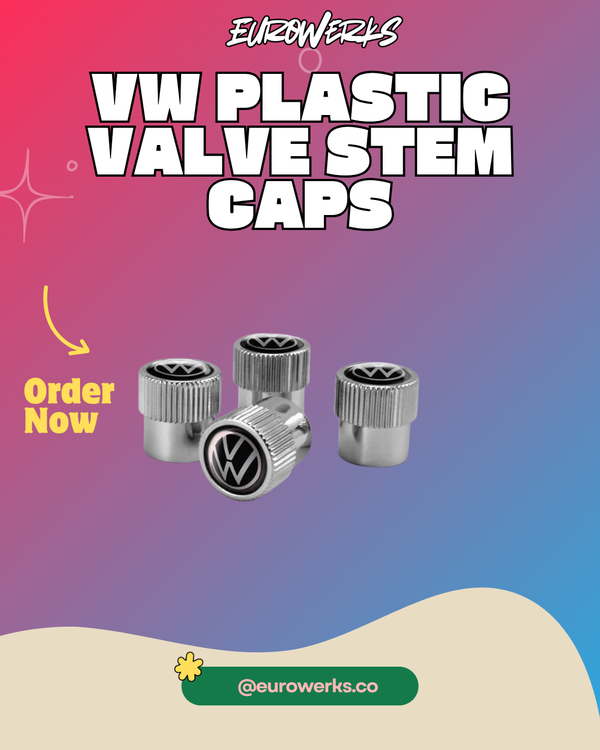 OEM VW Plastic Valve Stem Caps