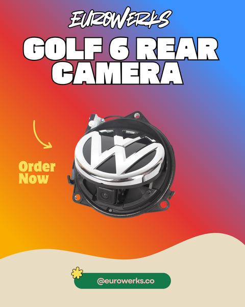 Golf 6 Rear camera