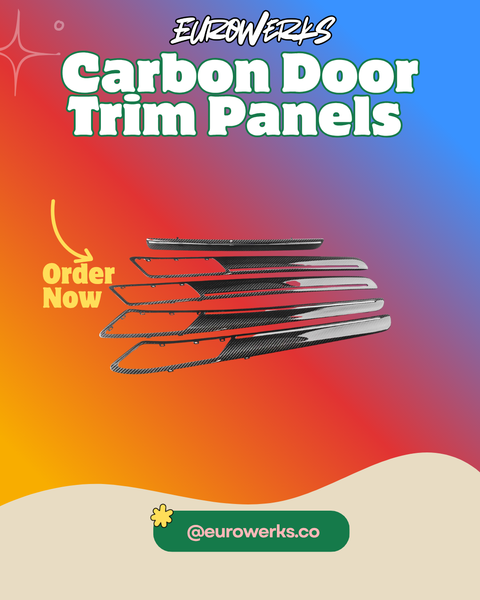 Golf 7/7.5 Carbon Door trim panels