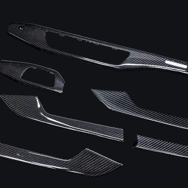 Audi B9 B9.5 carbon fiber interior trim kit Image 1