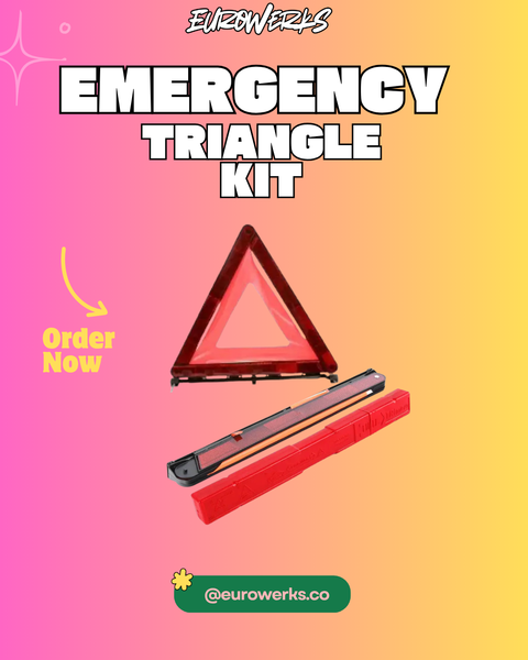 OEM Emergency Warning Triangle - Roadside Safety Kit