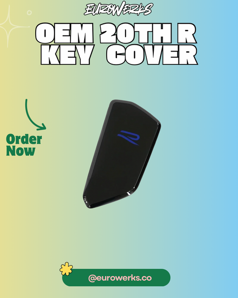 OEM VW MK8 Golf R Blue Key Fob Cover