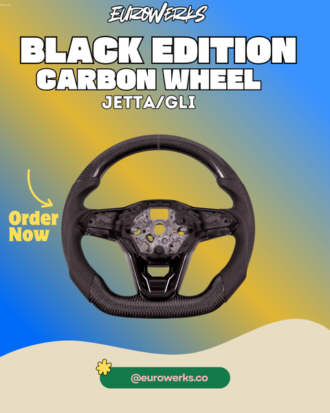 Urano Grey Carbon Steering Wheel
 Jetta / GLI MK7.5  22+