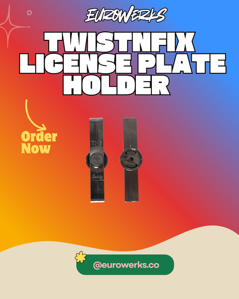 TWISTNFIX License Plate Holder V3
