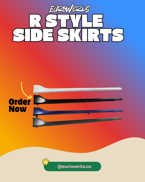 Golf 8 R Style Side Skirts