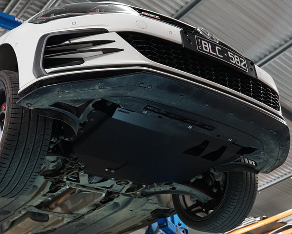 Aerocutt MQB aluminum skid plate