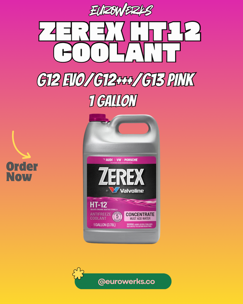 VW / Audi / Porsche HT-12 Engine Coolant Concentrate - Zerex (1 Gallon)