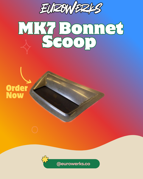 MK7 Bonnet  vent scoop