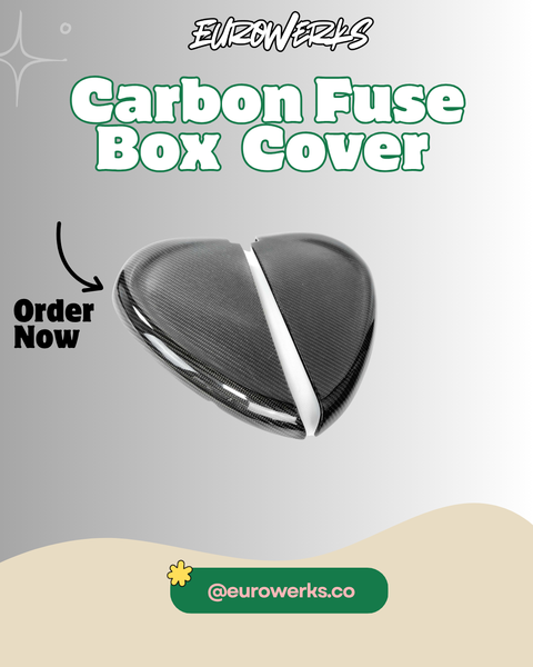 Audi B9 A4/S4 Carbon Fiber Fuse Box Cover