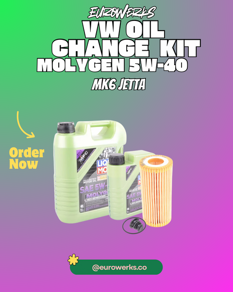 MK6 Jetta  Oil Change Kit — Liqui Moly 5W-40 + Hengst Filter | EA888 Gen3 1.8T & 2.0T