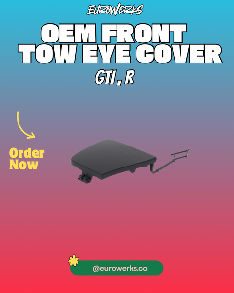 OEM MK8 Front Bumper Tow Eye Cover — MK8 GTI / R