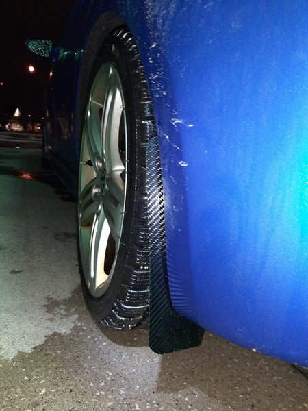 VW MK6 Golf Carbon Fiber Mud Flaps (Pre-Order)