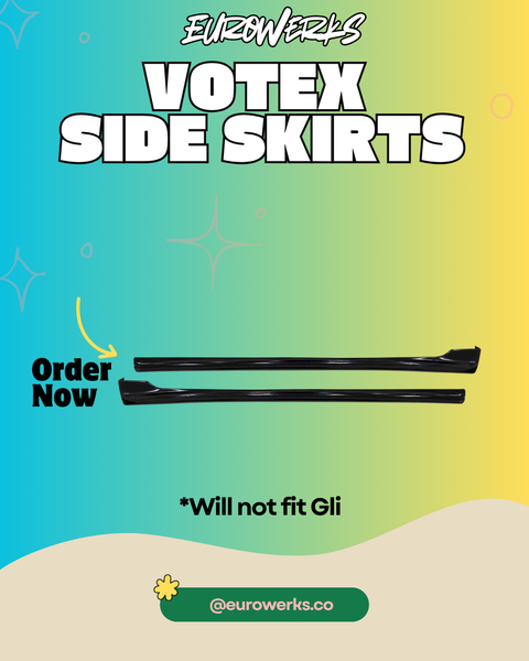 Mk6 Votex Style side skirts