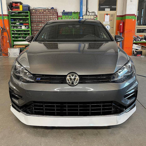 RSI c6 carbon fiber front lip fitted to a VW Golf MK7.5 GTI / R